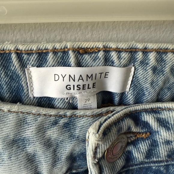 Dynamite Blue Straight Jeans Classic Style - Picture 2 of 5